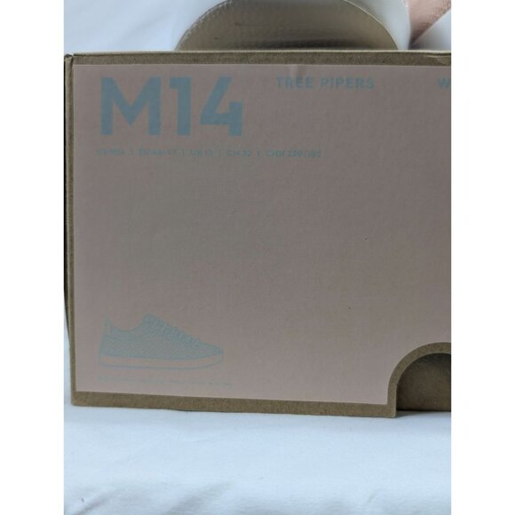 Allbirds Tree Pipers Peach White Mens 14 Lightweight Mesh Casual Walking Shoes - Picture 6 of 7